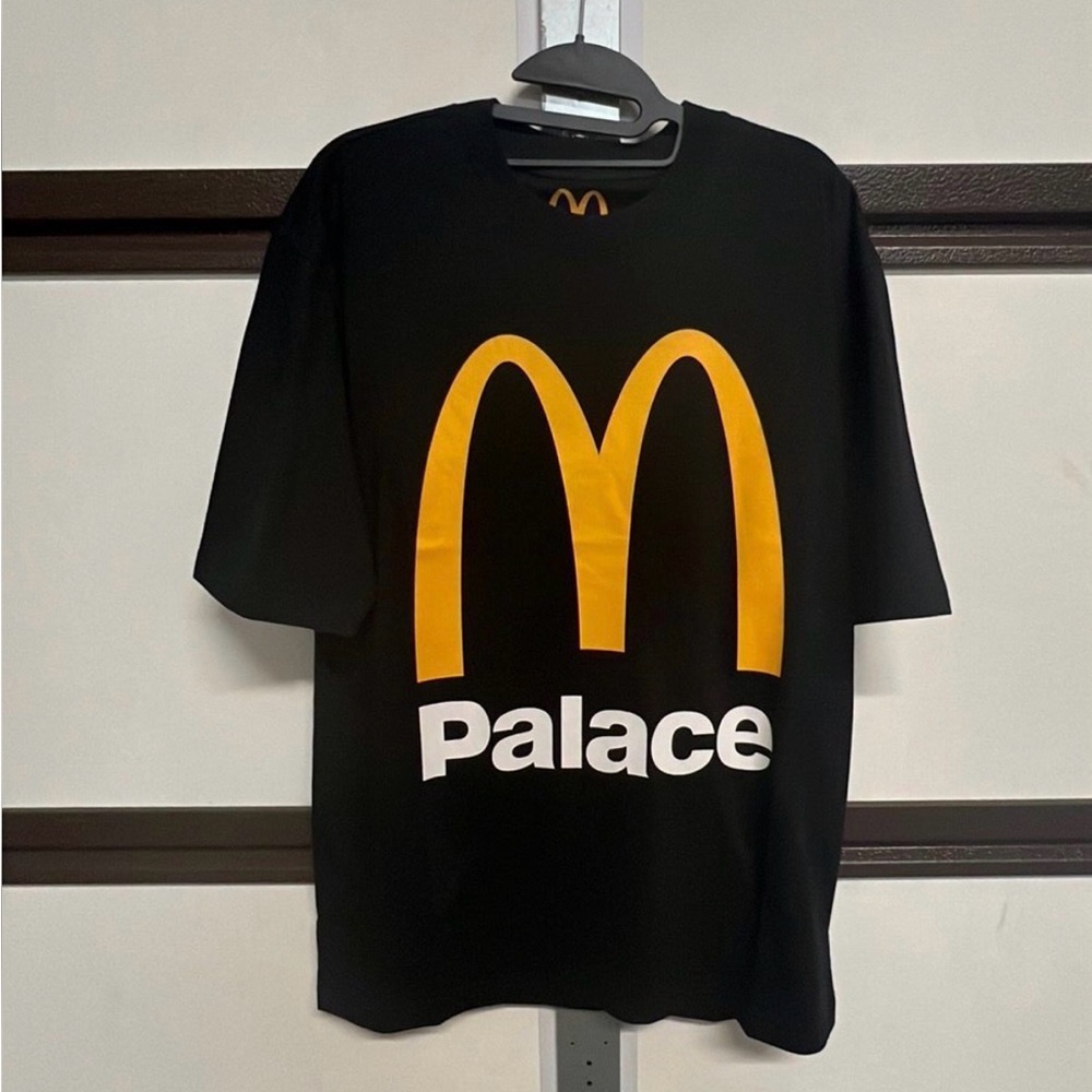 Crazy deal $8 Palace Black Tee with Bold Yellow Arch fast shipping new